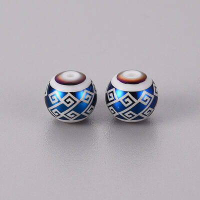Electroplate Glass Beads
