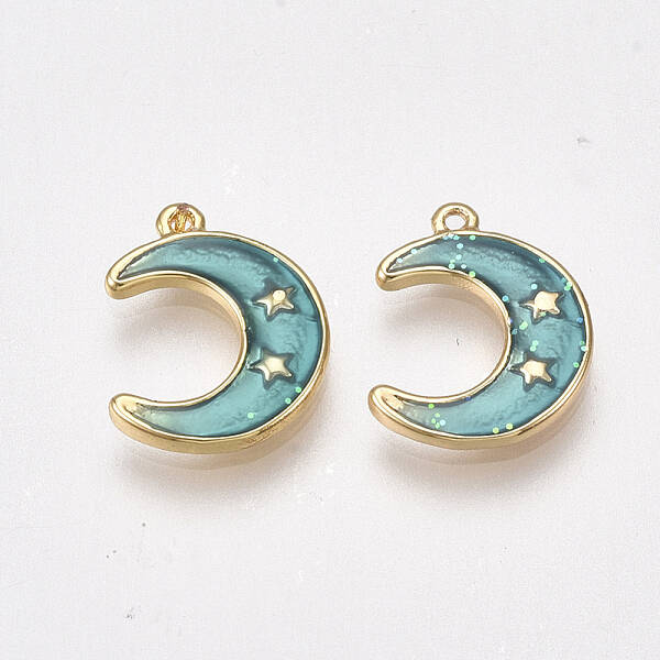 Brass Enamel Charms