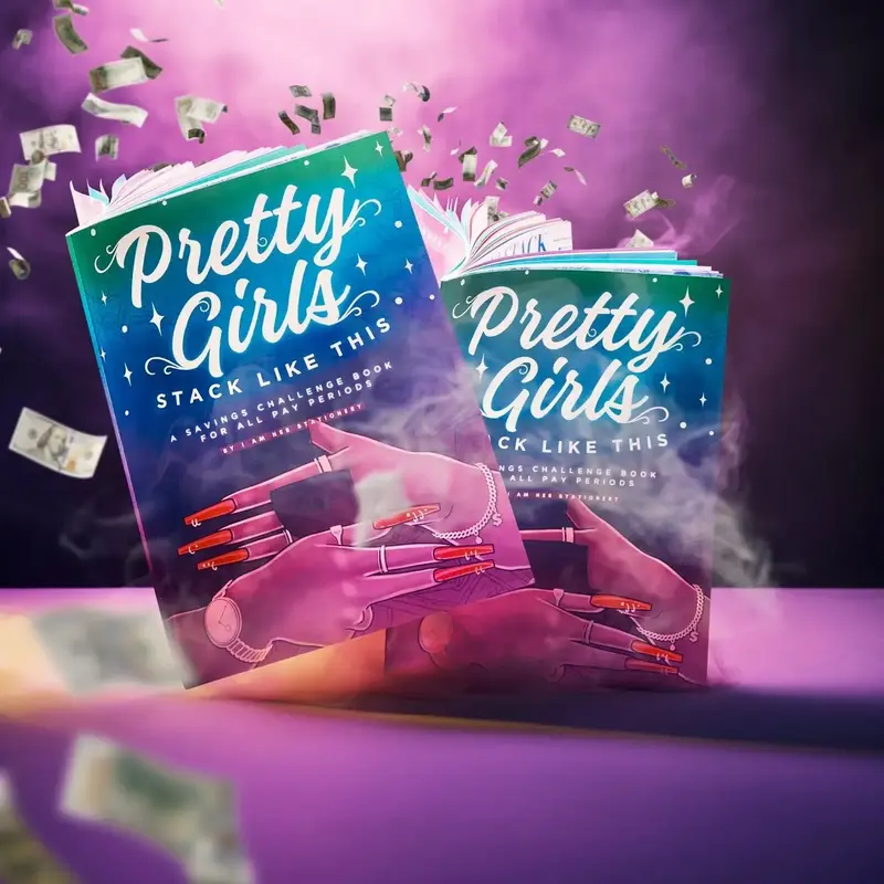 Pretty Girls Savings Book
