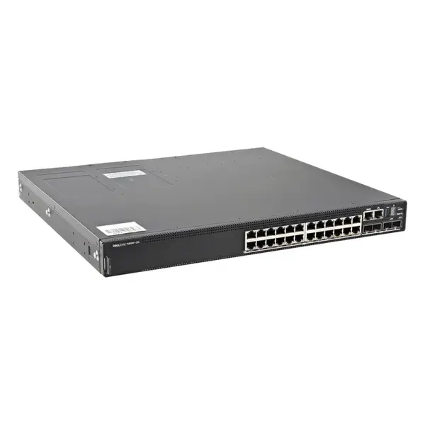 Dell 210-AWZR | PowerSwitch N3200-ON N3224P-ONF 24 x Ports PoE 10/100/1000Base-T + 4 x 10Base-X SFP+ + 2 x 100GbE QSFP28 Laye...