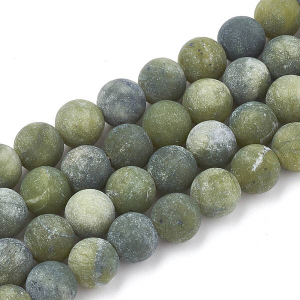 Natural Chinese Southern Jade Beads Strands