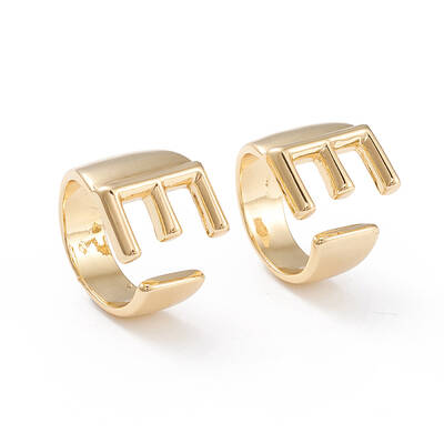 Brass Cuff Rings