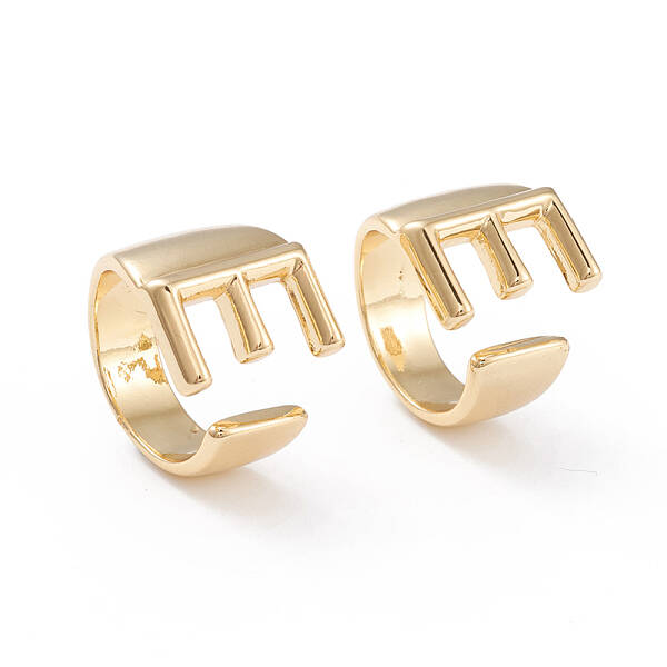 Brass Cuff Rings