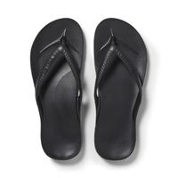 Comfy Arch Support Flip Flops -Comfortable, Supportive, Everyday, Orthopedic, Summer, Women's, Men's, 2025 - Black - Archies ...