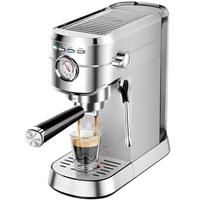 Espresso Machine 20 Bar, Professional Espresso Maker with Milk Frother Steam Wand, Compact Espresso Machines for Cappuccino, ...