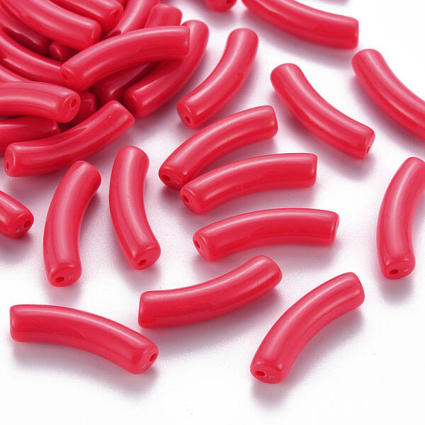 Opaque Acrylic Beads