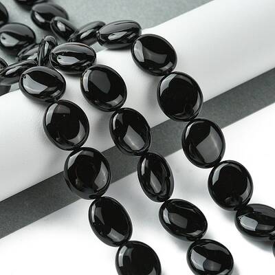 Natural Black Onyx(Dyed & Heated) Beads Strands