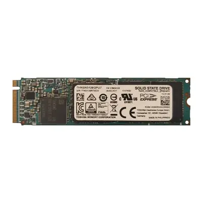 Toshiba THNSN5128GPU7 | XG3 Series 128GB Multi-Level Cell PCI Express NVMe 3.0 x4 (TCG Pyrite) M.2 2280-S2 Solid State Drive