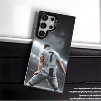 No. 7 Casing For SAMSUNG GALAXY S22 S23 S24 FE ULTRA PLUS Hard TPU PET PC Acrylic Black Silver Stylish Shockproof Protection ...