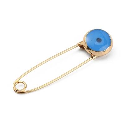 Alloy & Glass Safety Pins