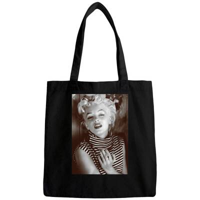 Marilyn Monroe Black And White Portrait - Marilyn Monroe - Bags