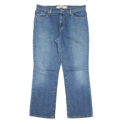 LEVI'S Jeans Blue Denim Relaxed Bootcut Stone Wash Womens W32 L28