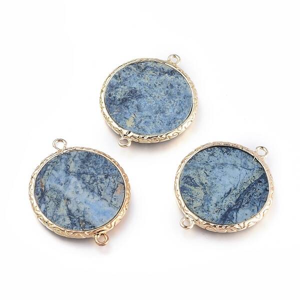 Natural Blue Spot Jasper Links connectors