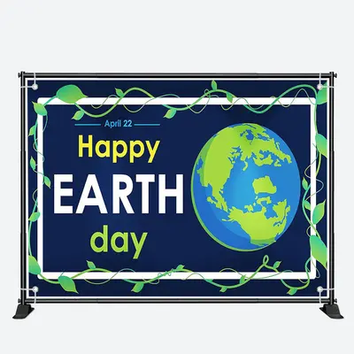 Happy Earth Day Photo Theme Save The Nature Backdrop - Aperturee