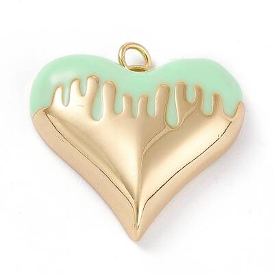 Brass Enamel Pendants
