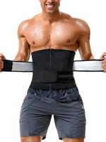 Men's Zipper Adjustable Compression Fajas Body Shapewear, Basic Casual Minimalist Comfort Tummy Control Waist Trainer for All...