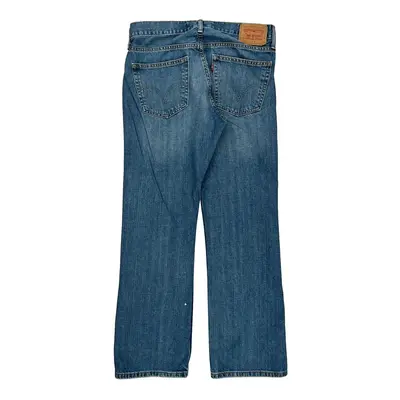 527 Levis Boot Cut Jeans - 34W 30L Blue Cotton