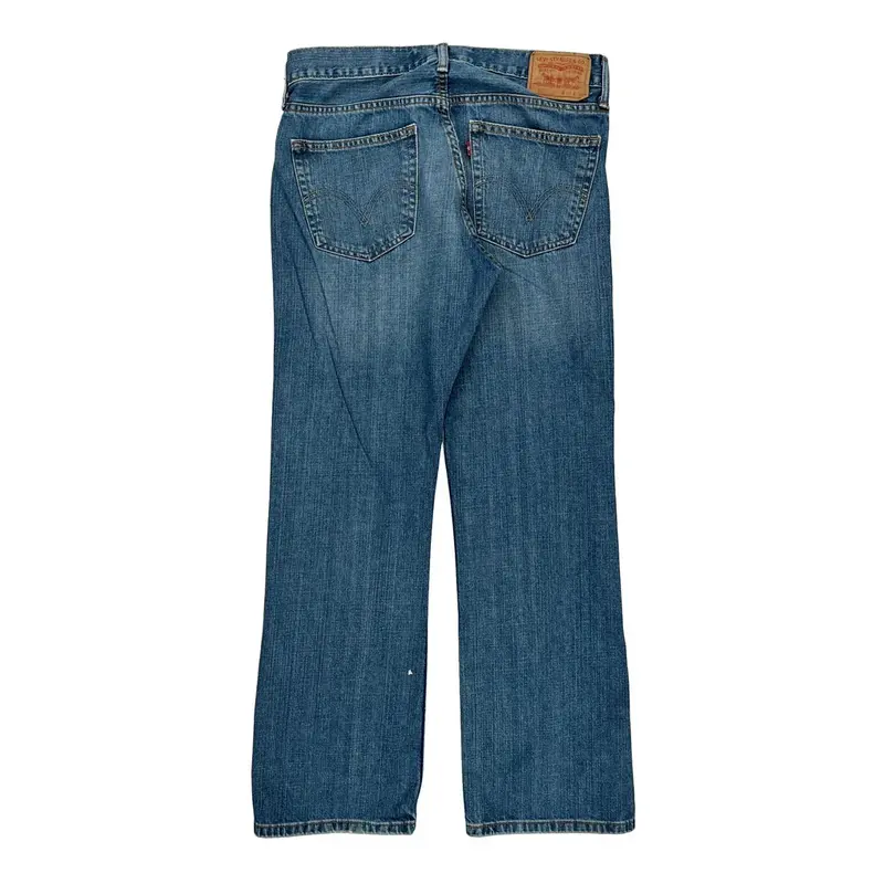 527 Levis Boot Cut Jeans - 34W 30L Blue Cotton