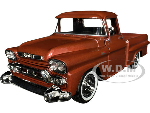 1958 GMC 100 Wideside Pickup Truck Brown Metallic \