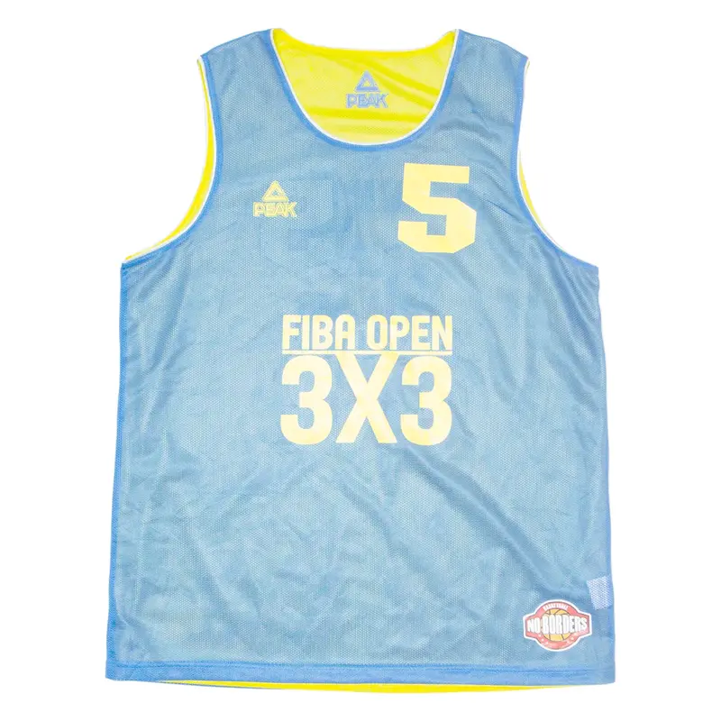 PEAK Reversible Mens Jersey Blue Sleeveless USA L