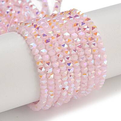 Electroplate Glass Beads Strands