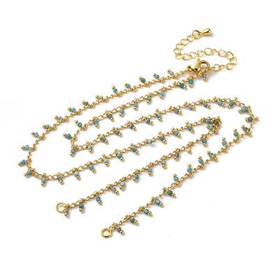 Brass Cable Chain Necklace Making