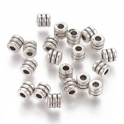 Tibetan Style Alloy Bead Spacers