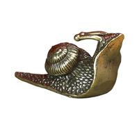 Creative Copper Snail Design Decoration Craft, Decorating Copper Snail Decorative Ornament, Desk Decorations for Home Office,...