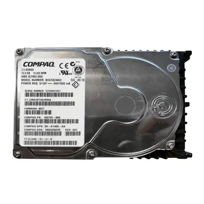 3R-A1498-AA HP 72.8GB Ultra-160 SCSI 10000 3.5-inch Hard Drive