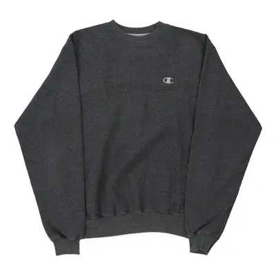 Champion Sweatshirt - Medium Grey Cotton Blend