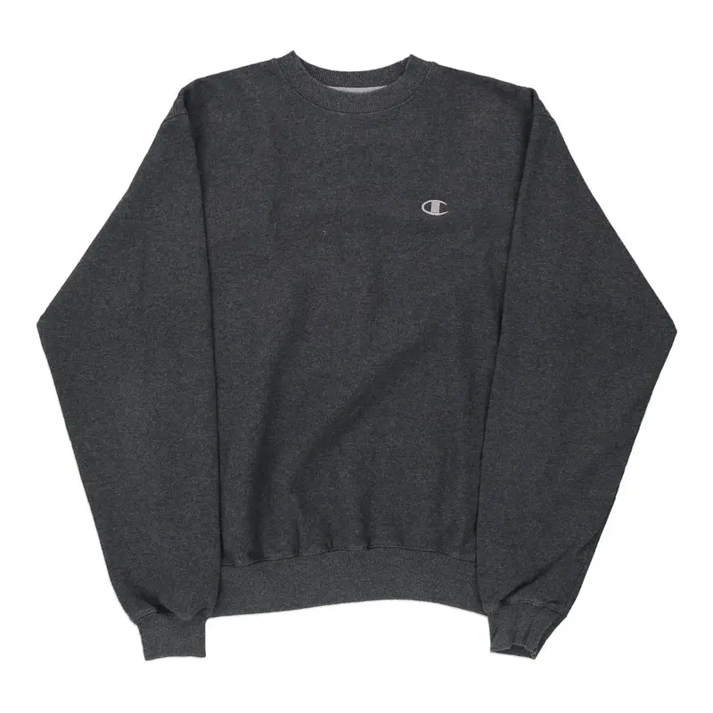 Champion Sweatshirt - Medium Grey Cotton Blend