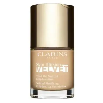 Clarins Skin Illusion Velvet ( Natura l Matifying & Hydrating Foundation) 30 ml - Shade: 103N