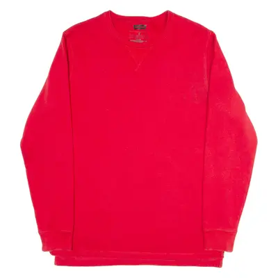 LEVI'S Mens Sweatshirt Red M