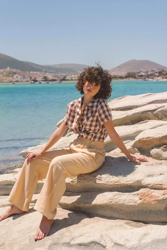 OULU pants in Mustard | Size: M