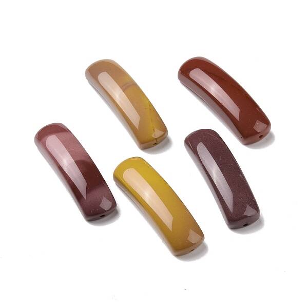 Natural Mookaite Connector Charms