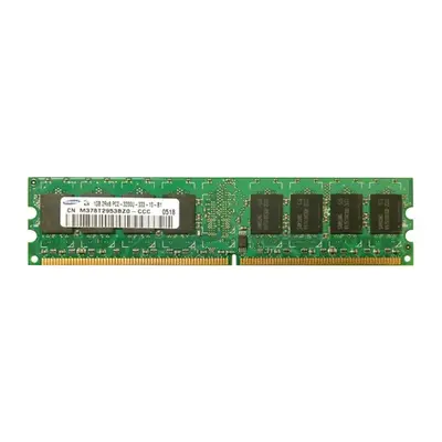 Samsung M378T2953BZ0-CCC | 1GB DDR2-400MHz PC2-3200 Non-ECC Unbuffered UDIMM CL3 2Rx8 1.8V 240-Pin Memory Module