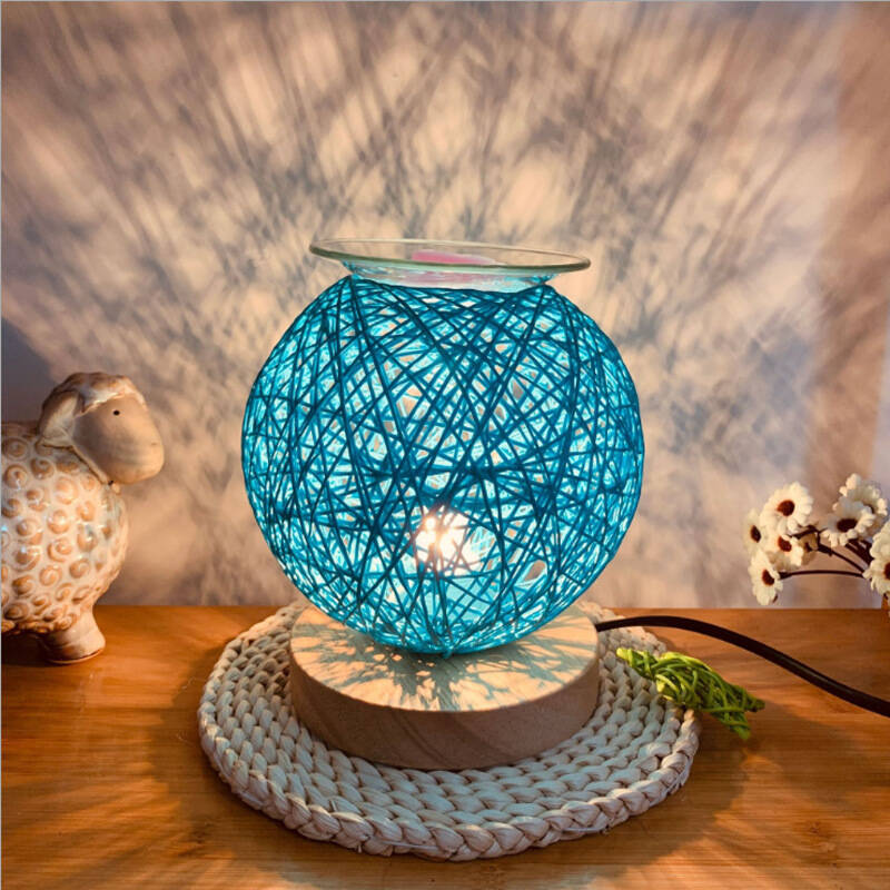 Electric Candle Warmer Wax Burner Melter Lamp Fragrance Oil Heater Nightlight Home Decoration