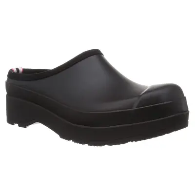 Hunter Original Play Clog Rubber Men's Slip On Shoes - Black - Size:US 9 Men