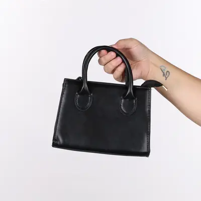 Unbranded Crossbody Bag - No Size Black Faux Leather