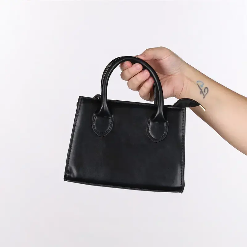 Unbranded Crossbody Bag - No Size Black Faux Leather