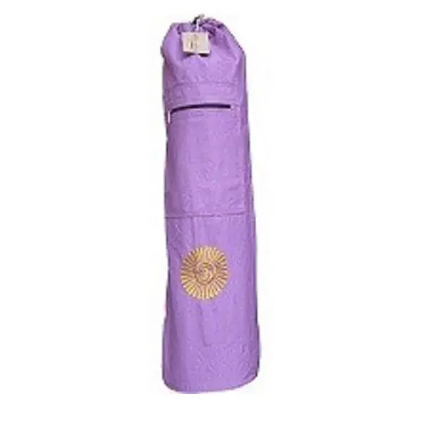 Yoga Bag - OMSutra OM Natraj Mat Bag - Drawstring | Color: Light Lavender