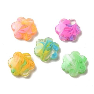 Gradient Color Transparent Resin Decoden Cabochons