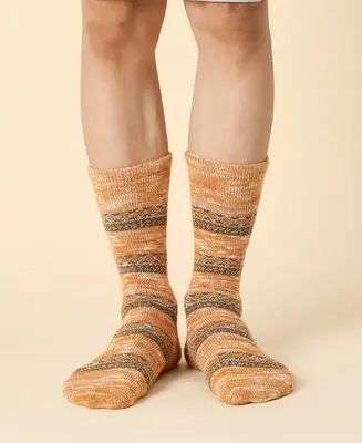 Men's Fair Isle Vintage Socks Sikka