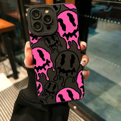 Creative Design Phone Case, Shockproof Phone Protective Case, Anti-fall Phone Cover Compatible with iPhone 16 15 14 13 12 11 ...