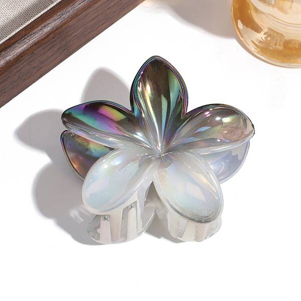 Flower Plastic Claw Hair Clips