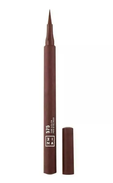Eyeliner 3INA The Color Pen Eyeliner in marker color 575 - Brown 1 ml