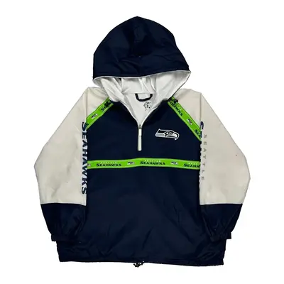 Seattle Seahawks Nfl Jacket - XL Green Nylon