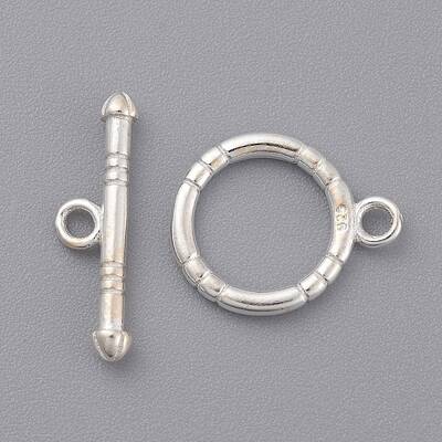 925 Sterling Silver Toggle Clasps