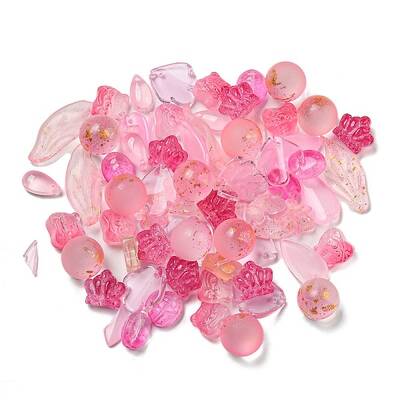 Mixed Styles & Shapes Glass Cabochons/Pendants/Links/Beads