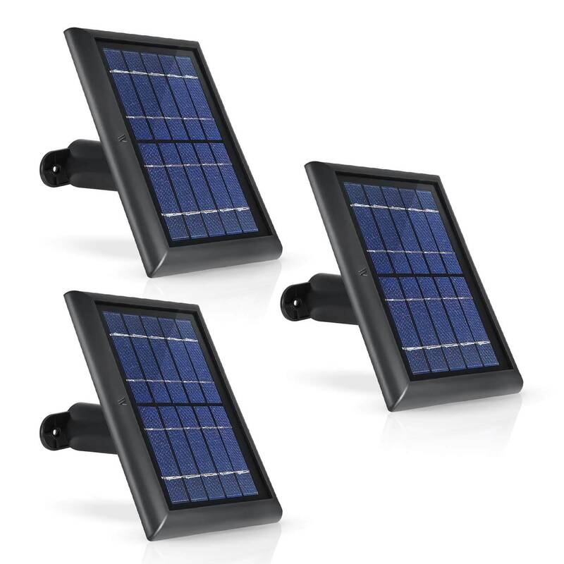Wasserstein Solar Panel for Arlo Essential Spotlight / XL Spotlight (3 Pack)